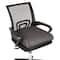 Mind Reader Air-Cloud Seat Cushion, Ergonomic Support for Posture, Pressure Relief, and Pain Reduction, Portable with Washable Cover, Memory Foam, Gray